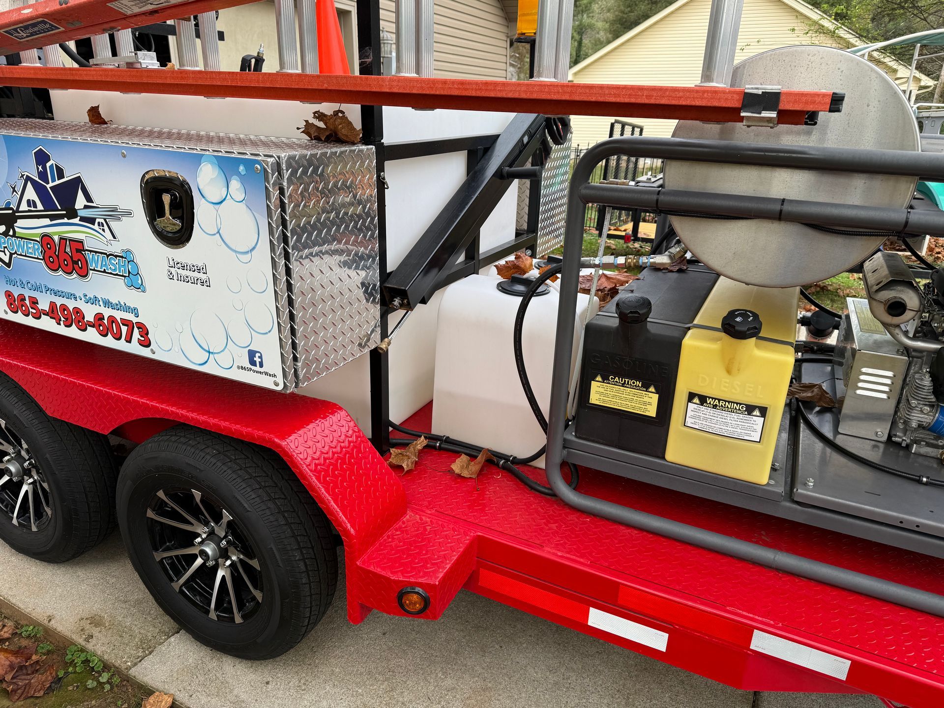 865 Power Wash Trailer