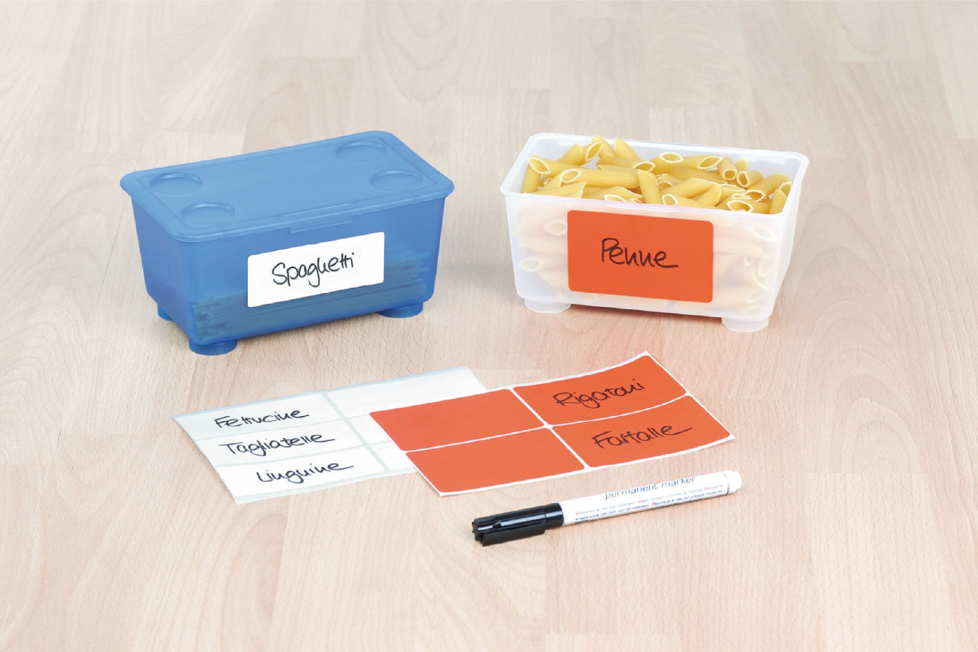 etiquetas da herma em objetos