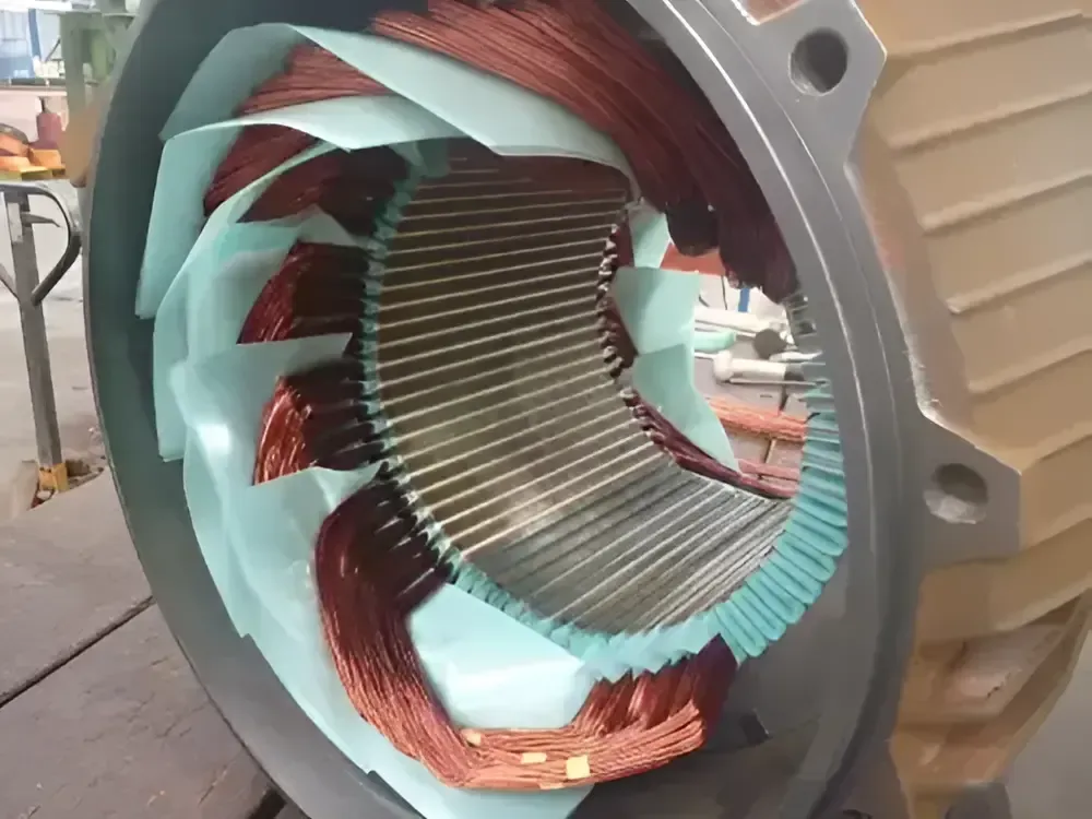 A Close Up of the Inside of an Electric Motor — Davidson's Electrical In Parkhurst, QLD