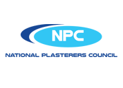 Logo for the National Plasterers Council featuring the letters 
