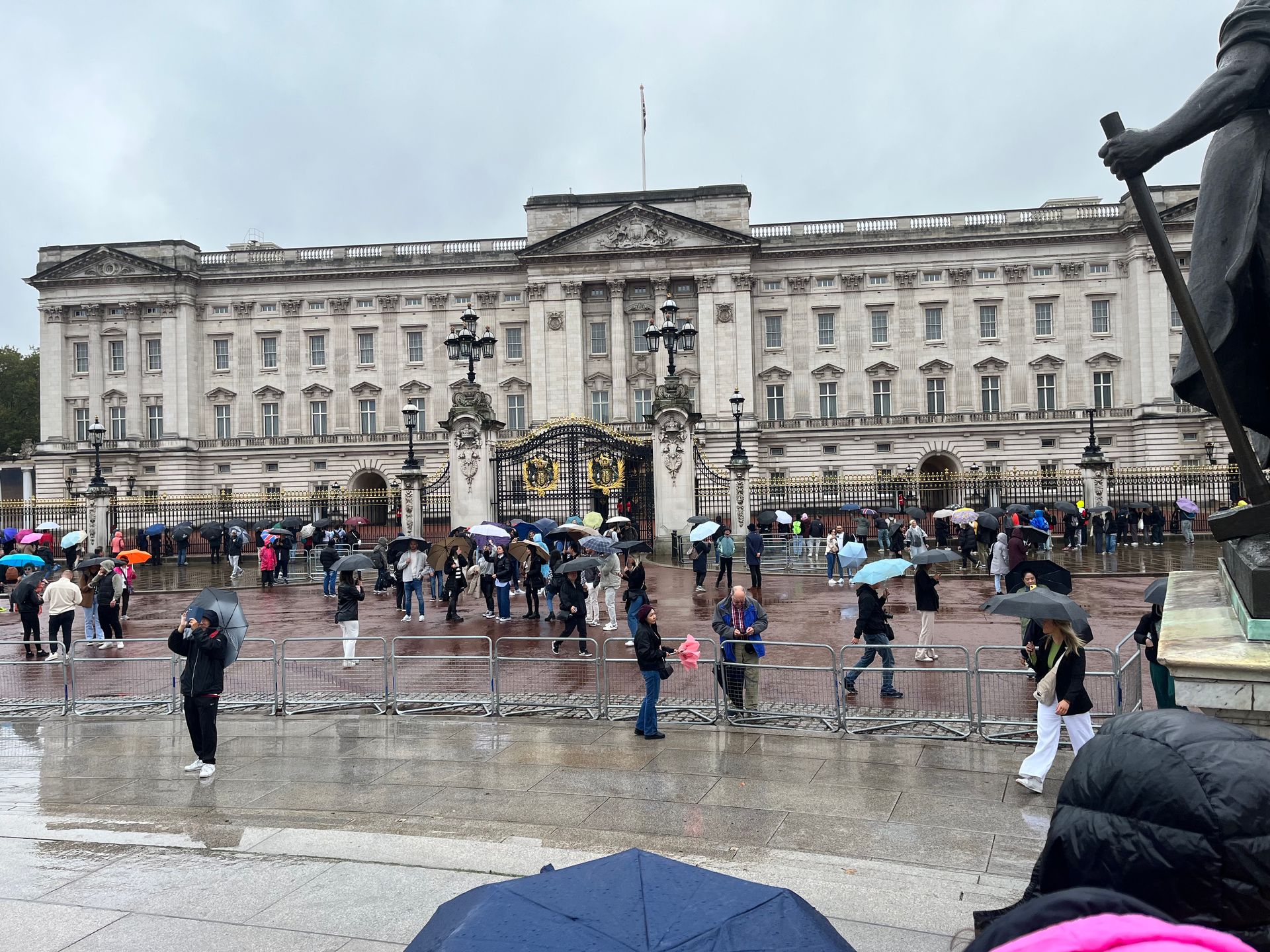 Buckingham Palace in London