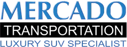 Mercado Transportation logo: Blue 