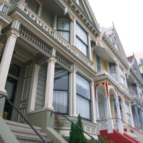 Remodeled San Francisco victorian style home