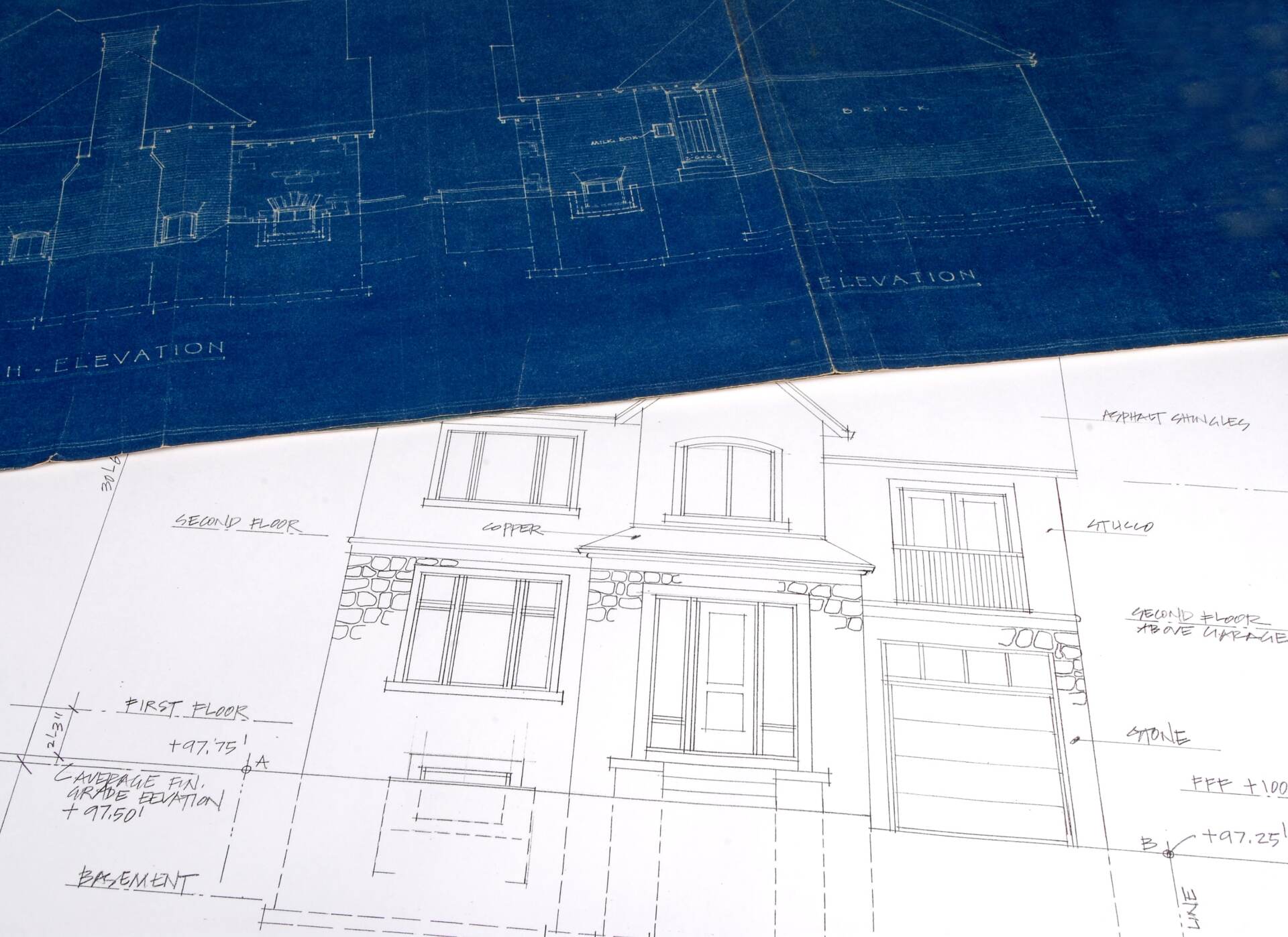 blueprints for a home addition in San Francisco CA