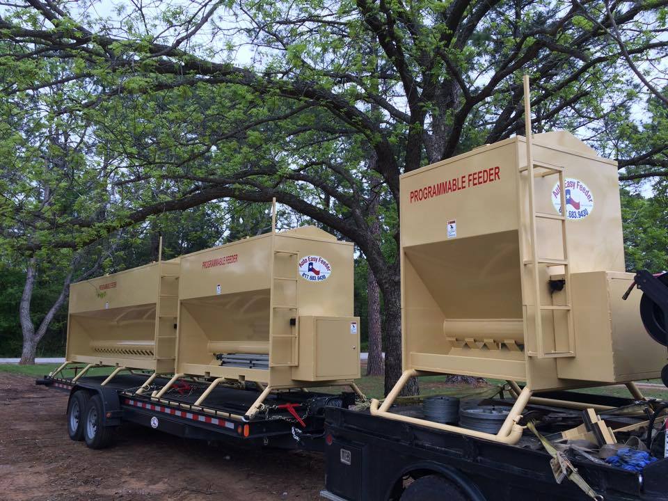 Programmable Livestock Feeders On Truck — Arlington, TX — Auto Easy Feeder