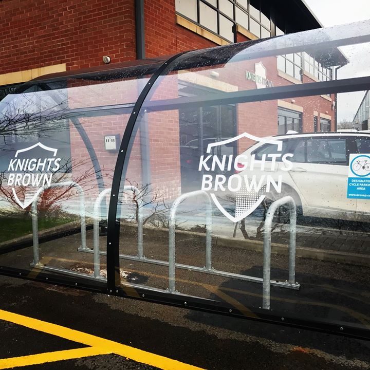 Knights Brown Bus Shelter