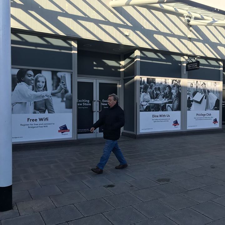 Window Graphics McArthurGlen Outlet Bridgend