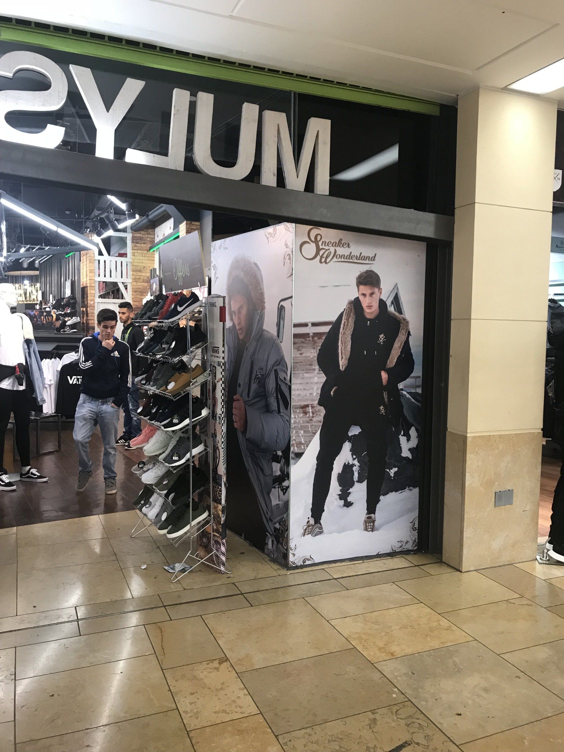 Footasylum Cardiff Window Advertising