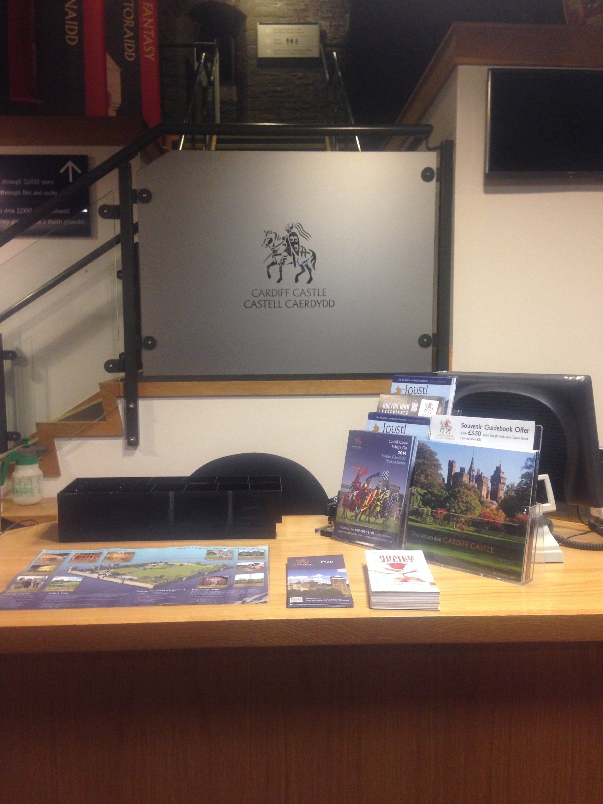 Cardiff Castle Glass Graphic