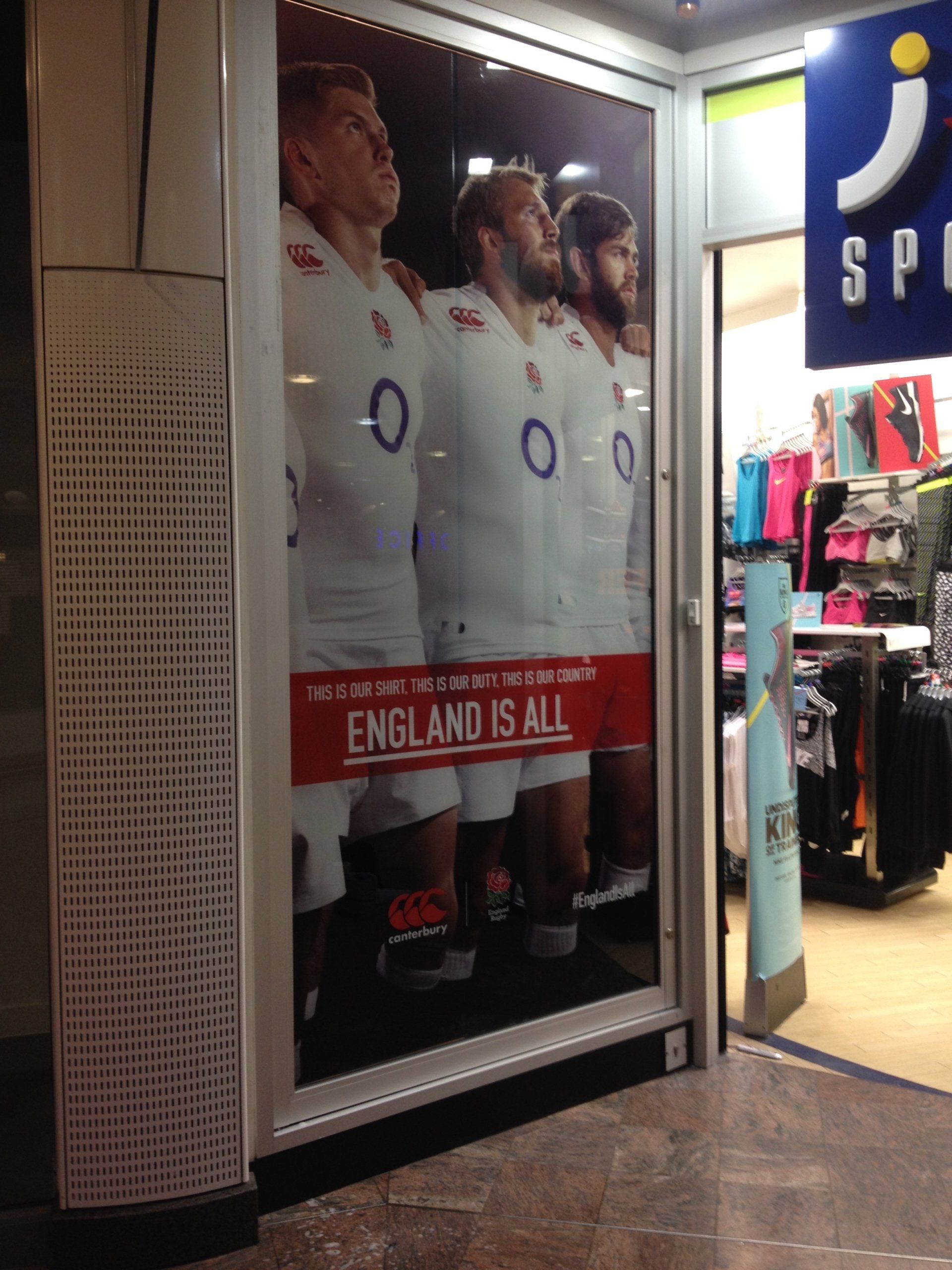 JD Sports Cribbs Causeway Window Graphic