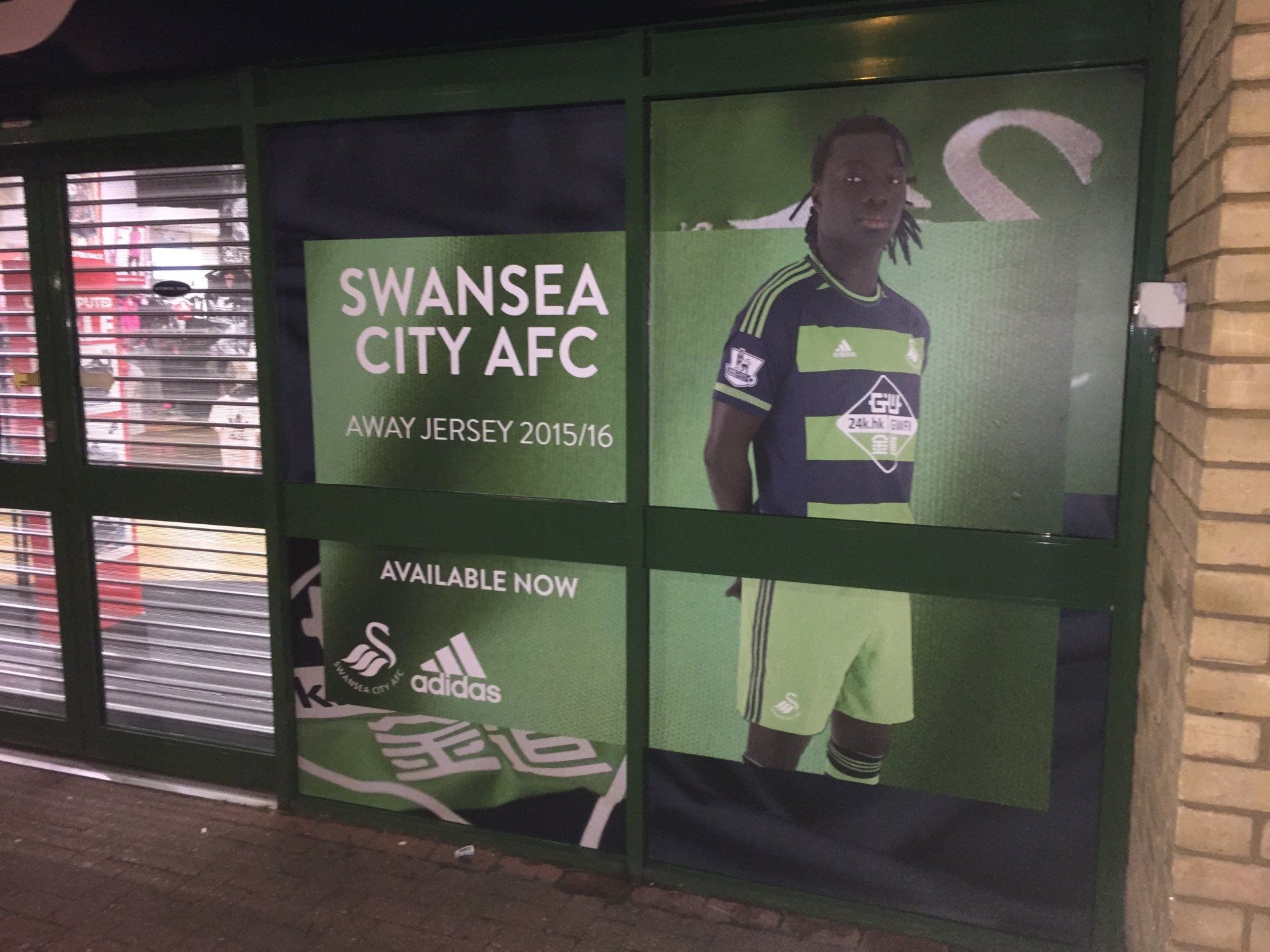 JD Sports Swansea Window Graphic