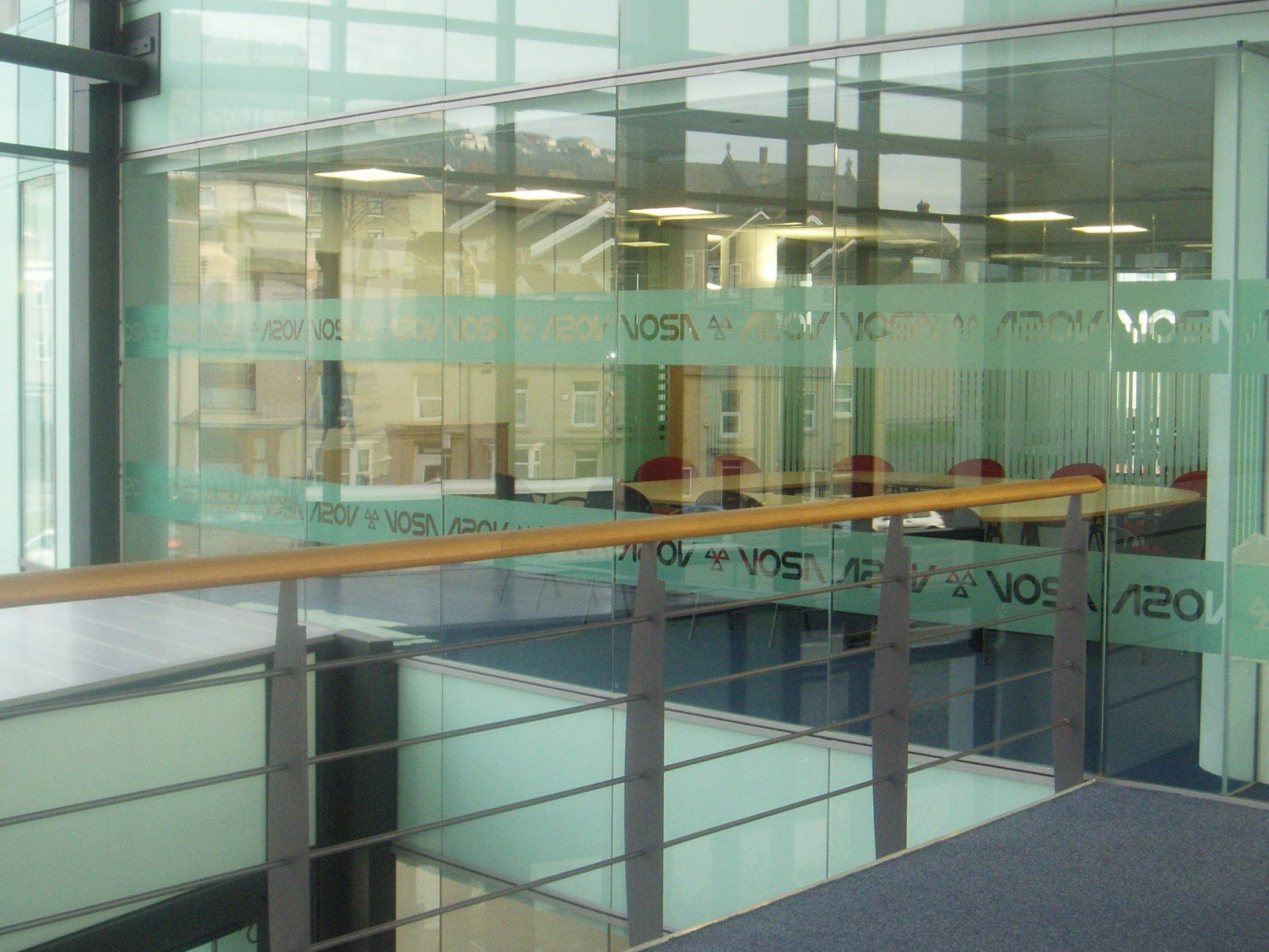 VOSA Swansea Window Graphic