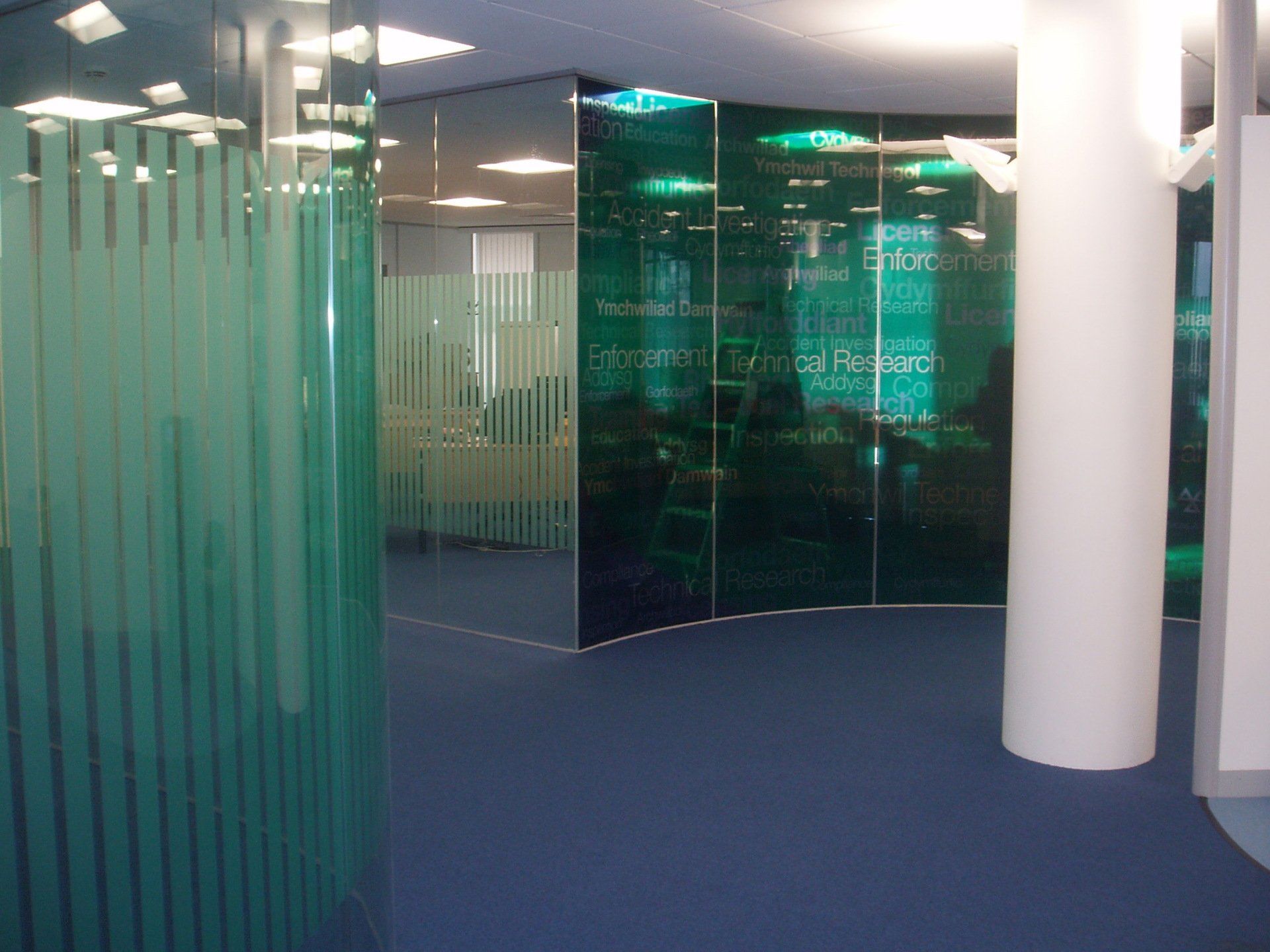 VOSA Swansea Window Graphic