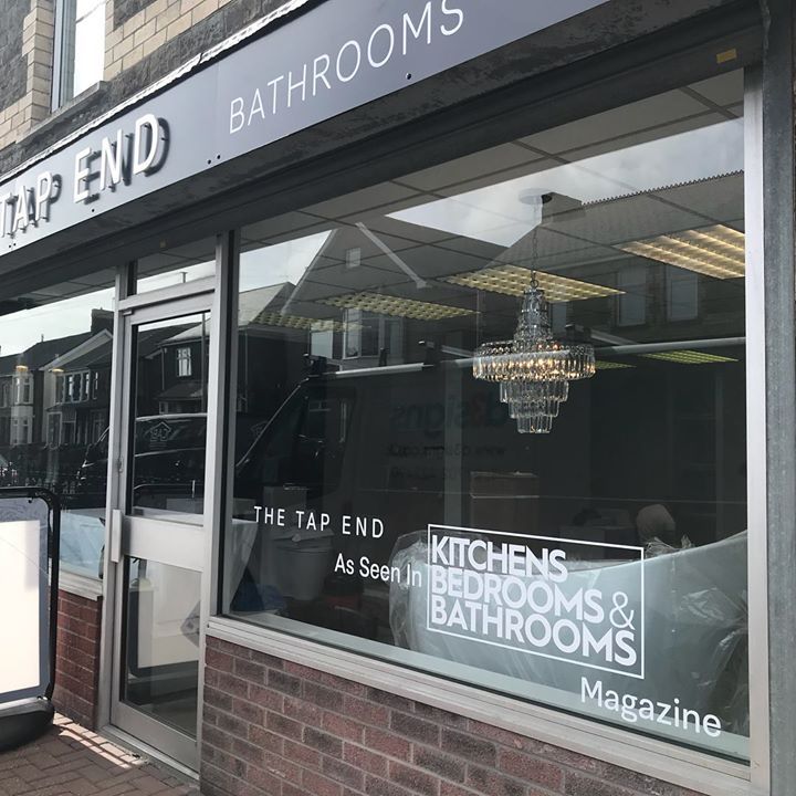 The Tap End Pontyclun Window Graphics