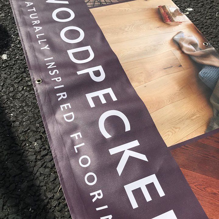 Woodpecker Flooring Banner