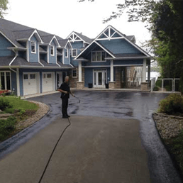 Residential Driveway — Barrie, ON — SprayMan Group