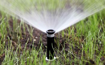 sprinkler-head-watering-grass