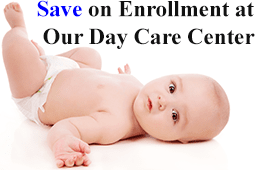 Save on Enrollment at Our Day Care Center