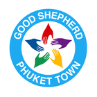 A logo for good shepherd phuket town