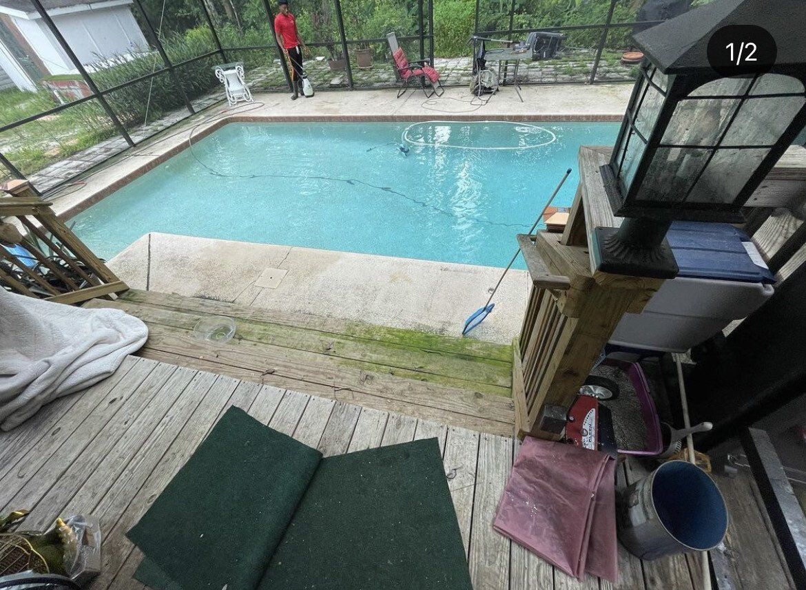 Clean Pool and Deck