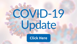 A picture of a covid-19 update with a button to click here.