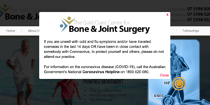 The gold coast centre for bone and joint surgery