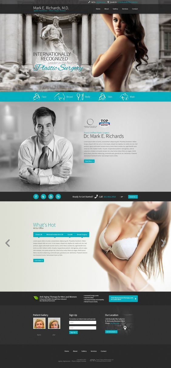 Mark E. Richards, M.D, Plastic Surgeon, medical website
