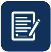 A pencil is writing on a piece of paper.