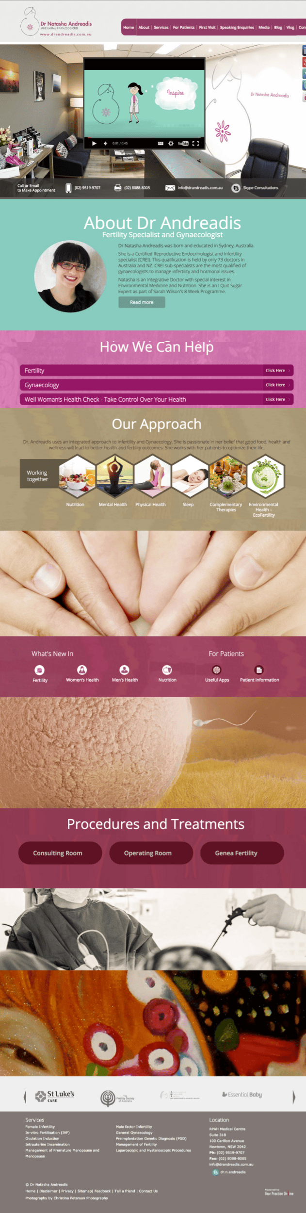 Obstetrician & Gynaecologist Sydney, Dr Andreadis