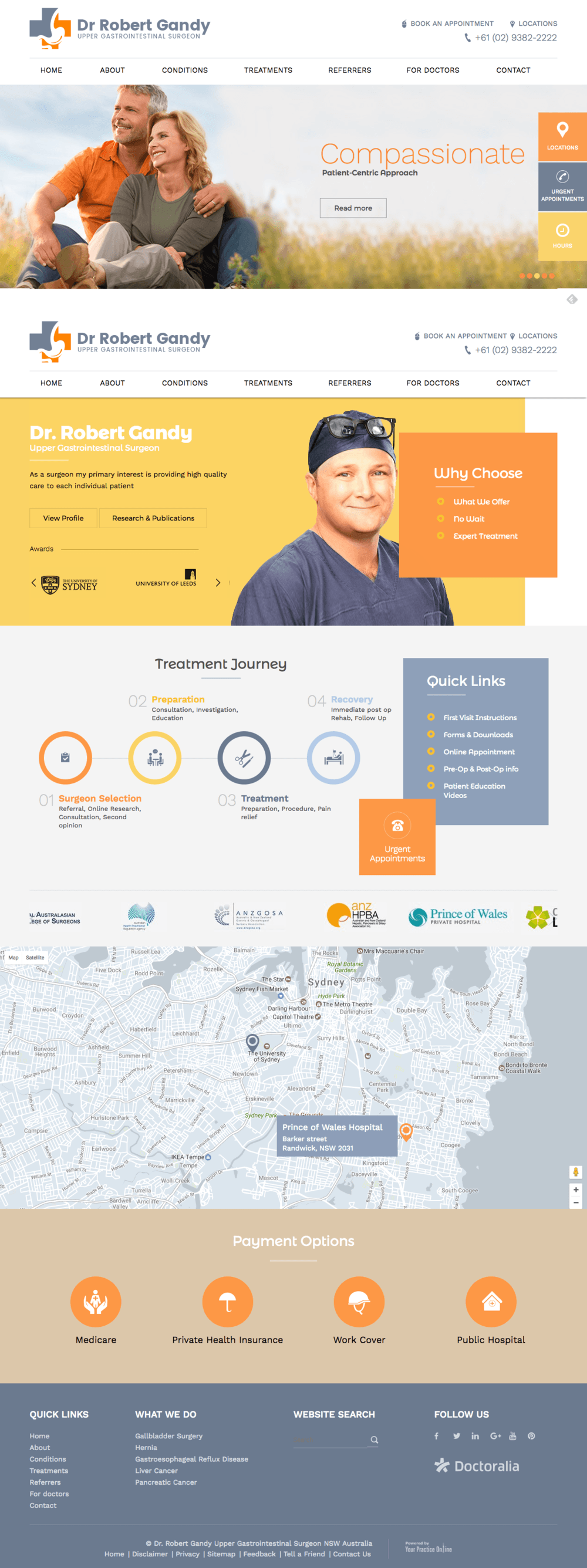 A man and woman are sitting in a field on a website.