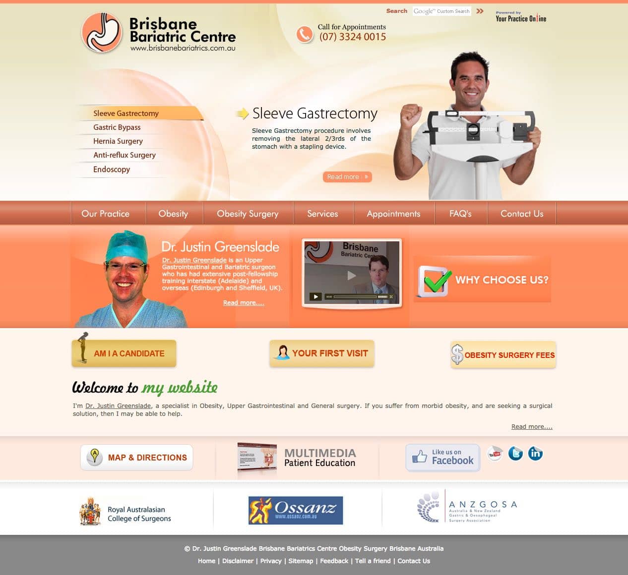 Brisbane Bariatrics, Dr Greenslade