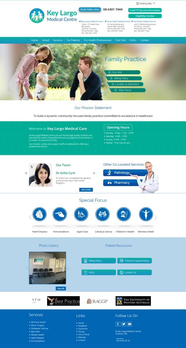About Key Largo Medical Centre
