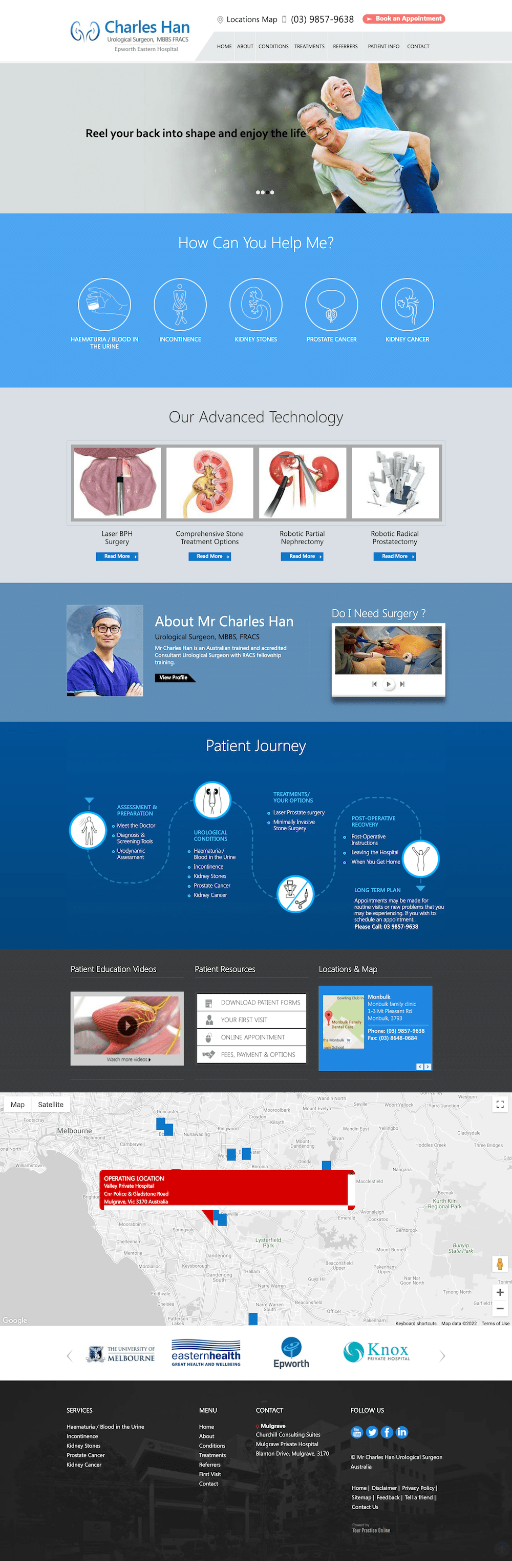 Urologist Website Melbourne
