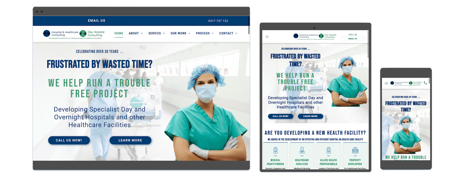 Mobile Website Design for Doctors