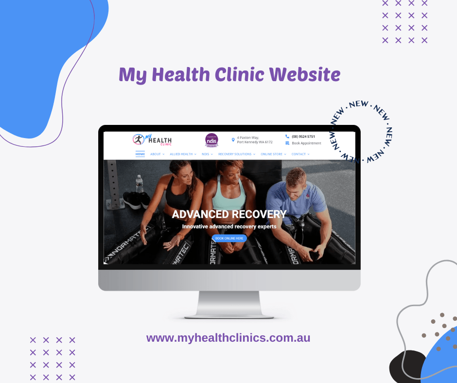 My Health Clinic Website Design
