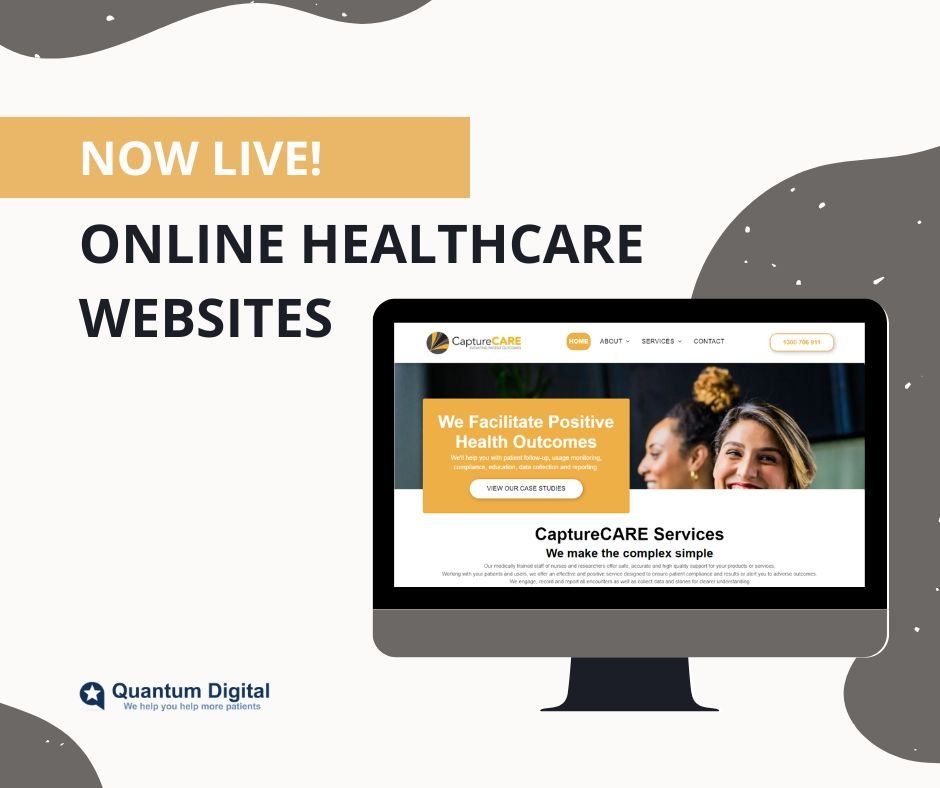 Online Healthcare Website - Capture Care