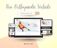 orthopaedic surgeon website design Adelaide