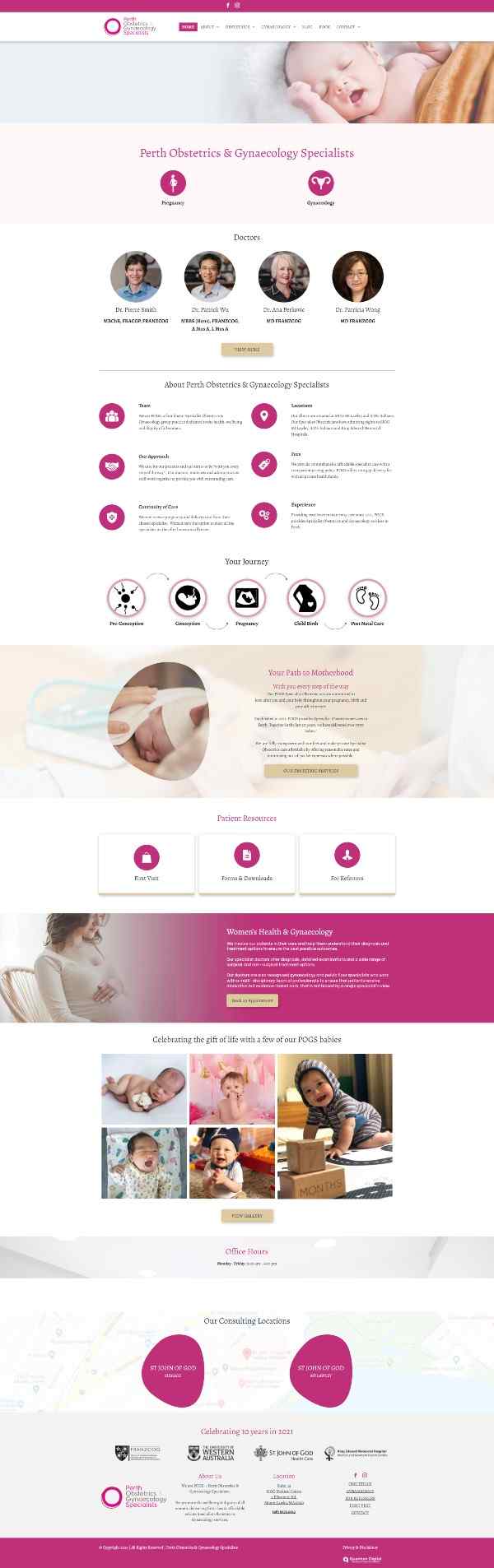 About Perth Obstetrics & Gynaecology Specialists