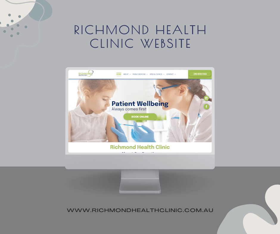 Richmond Health Clinic Website Design