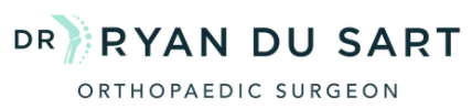 The logo for dr ryan du sart orthopaedic surgeon