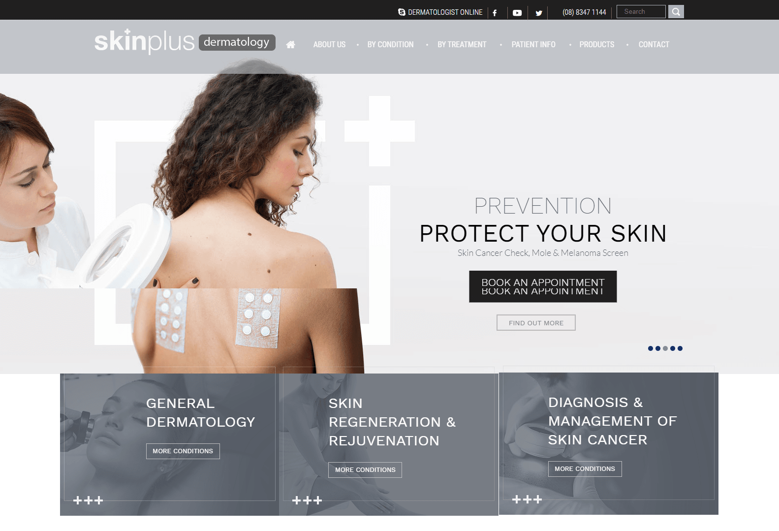 Skin Plus Dermatology Website