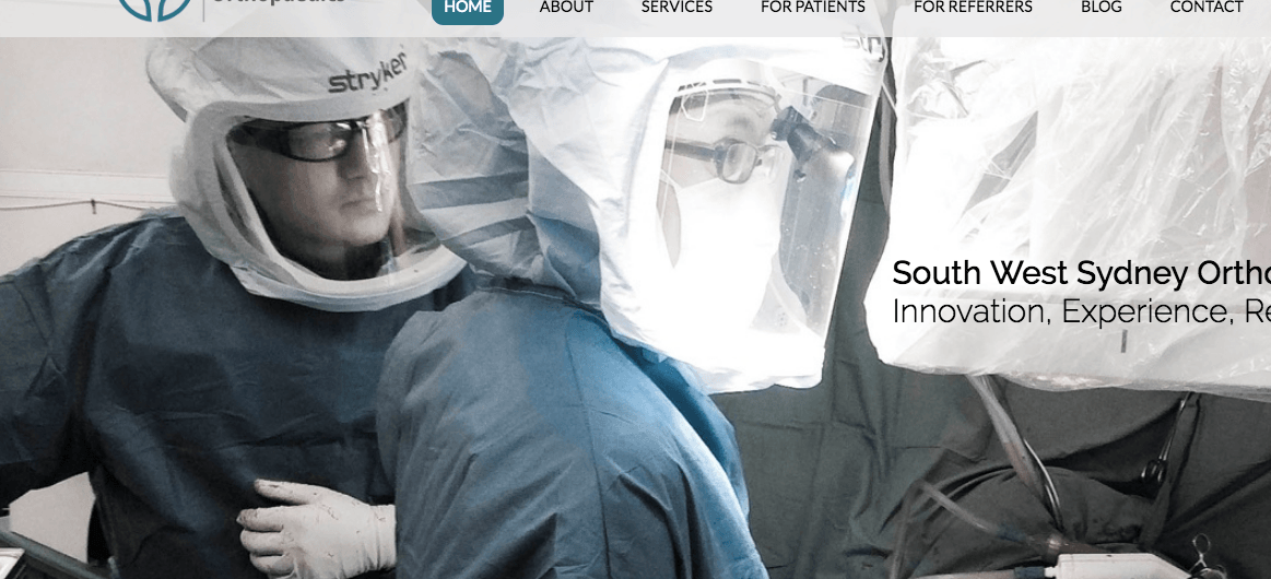 Doctors Website Photo Examples