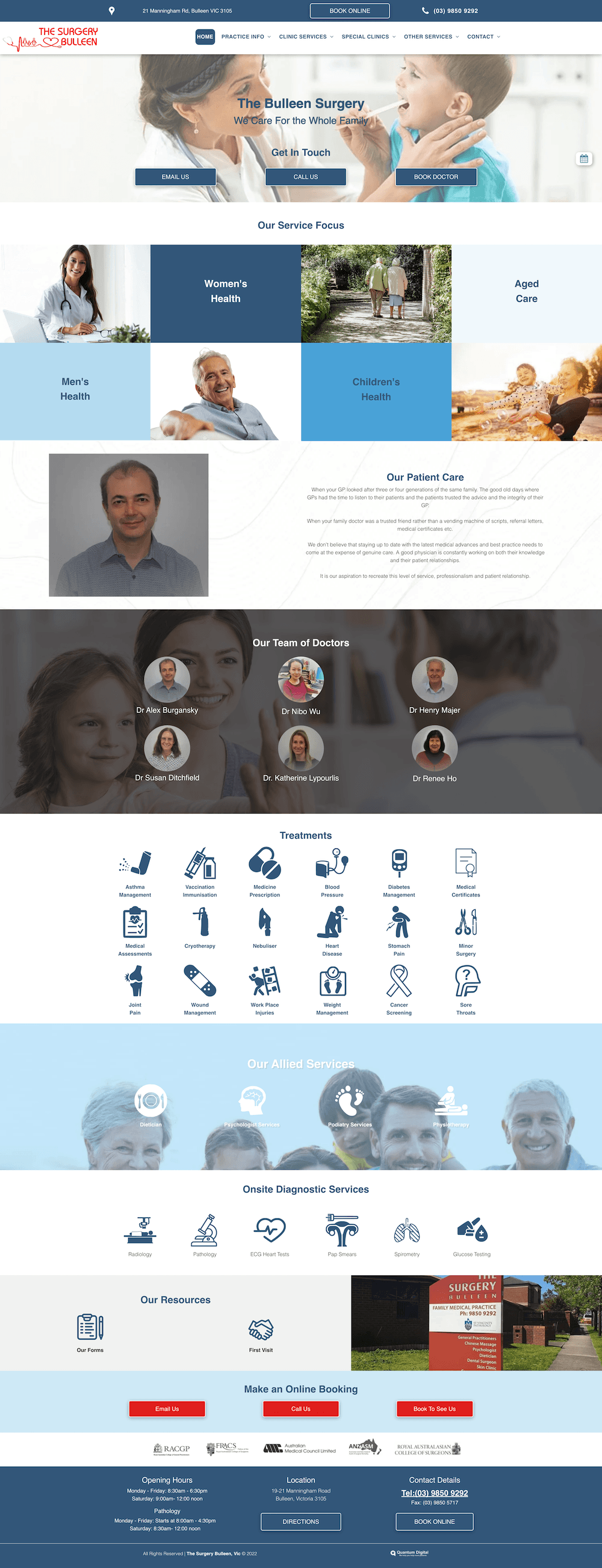 General Practice Websites