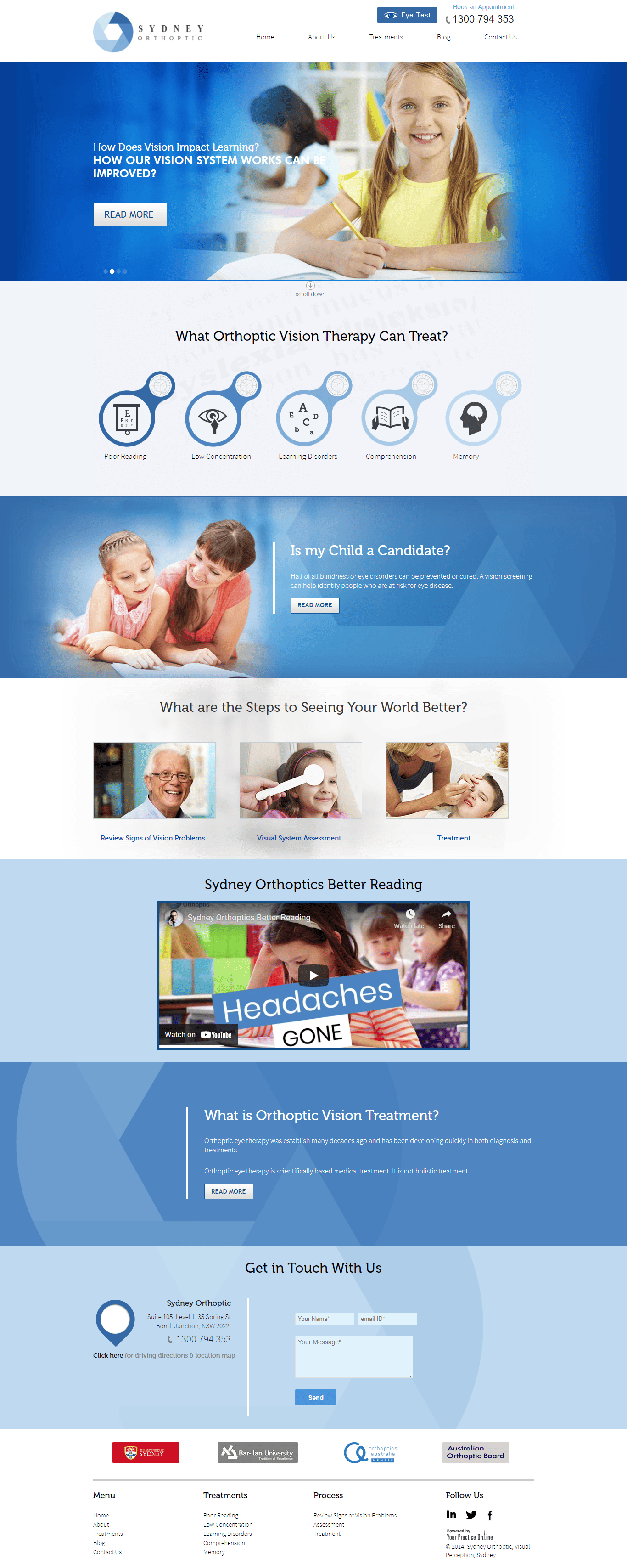 A screenshot of the homepage of a website.