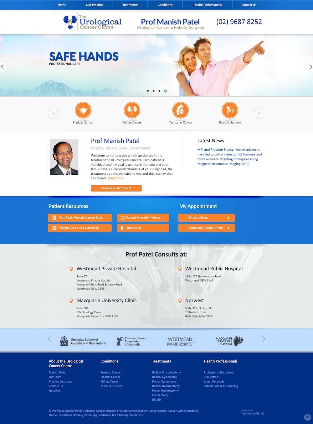 Urology Website Western Sydney