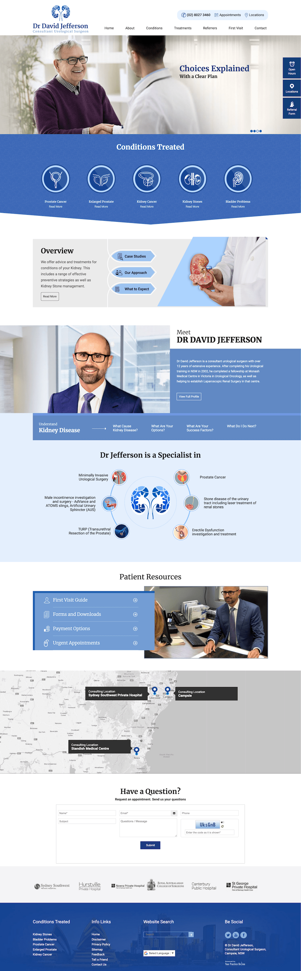 Urologist Website Sydney