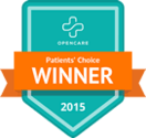 Patient's choice award winner 2015