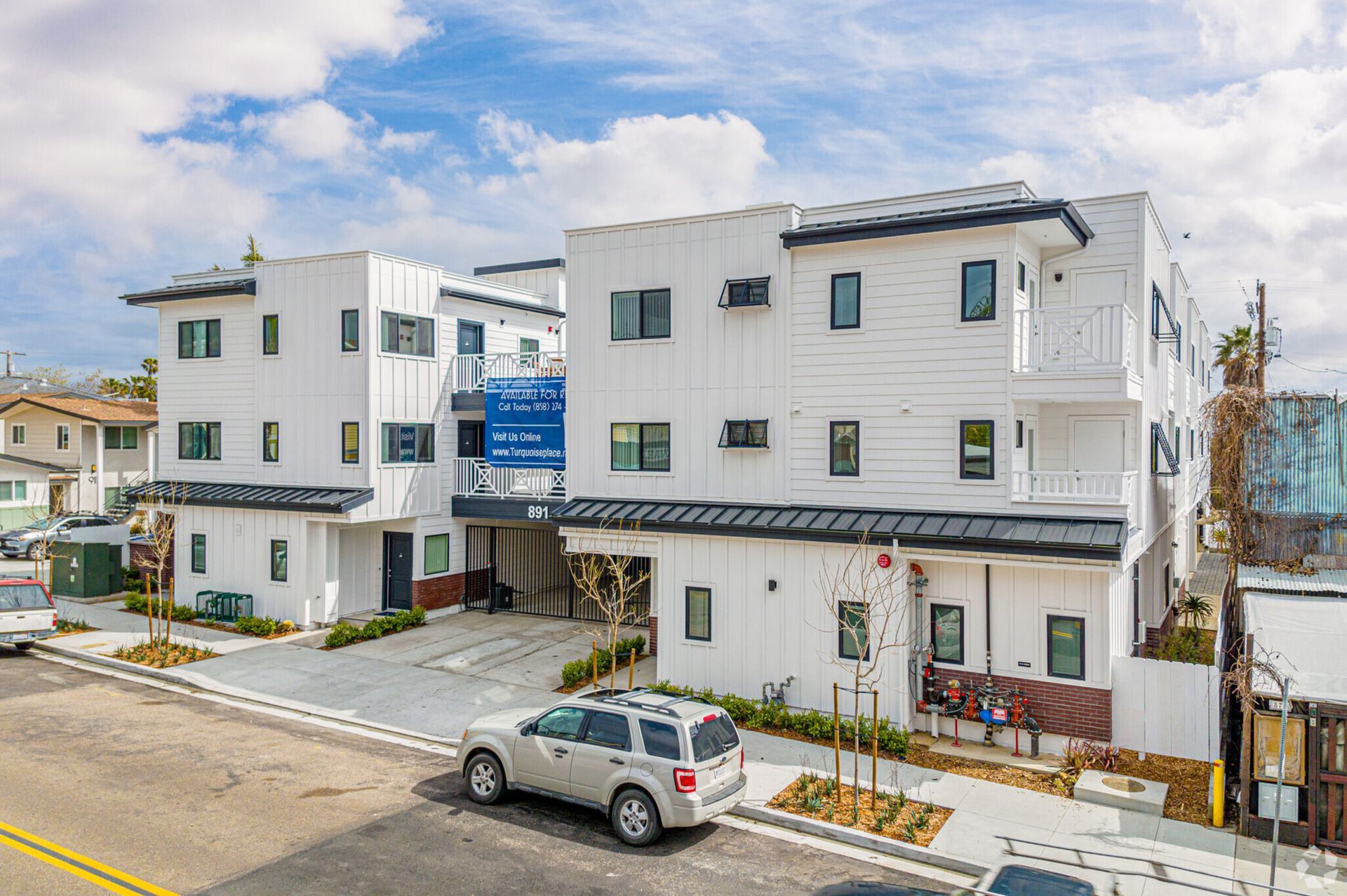 Turquoise Place - Building Side exterior