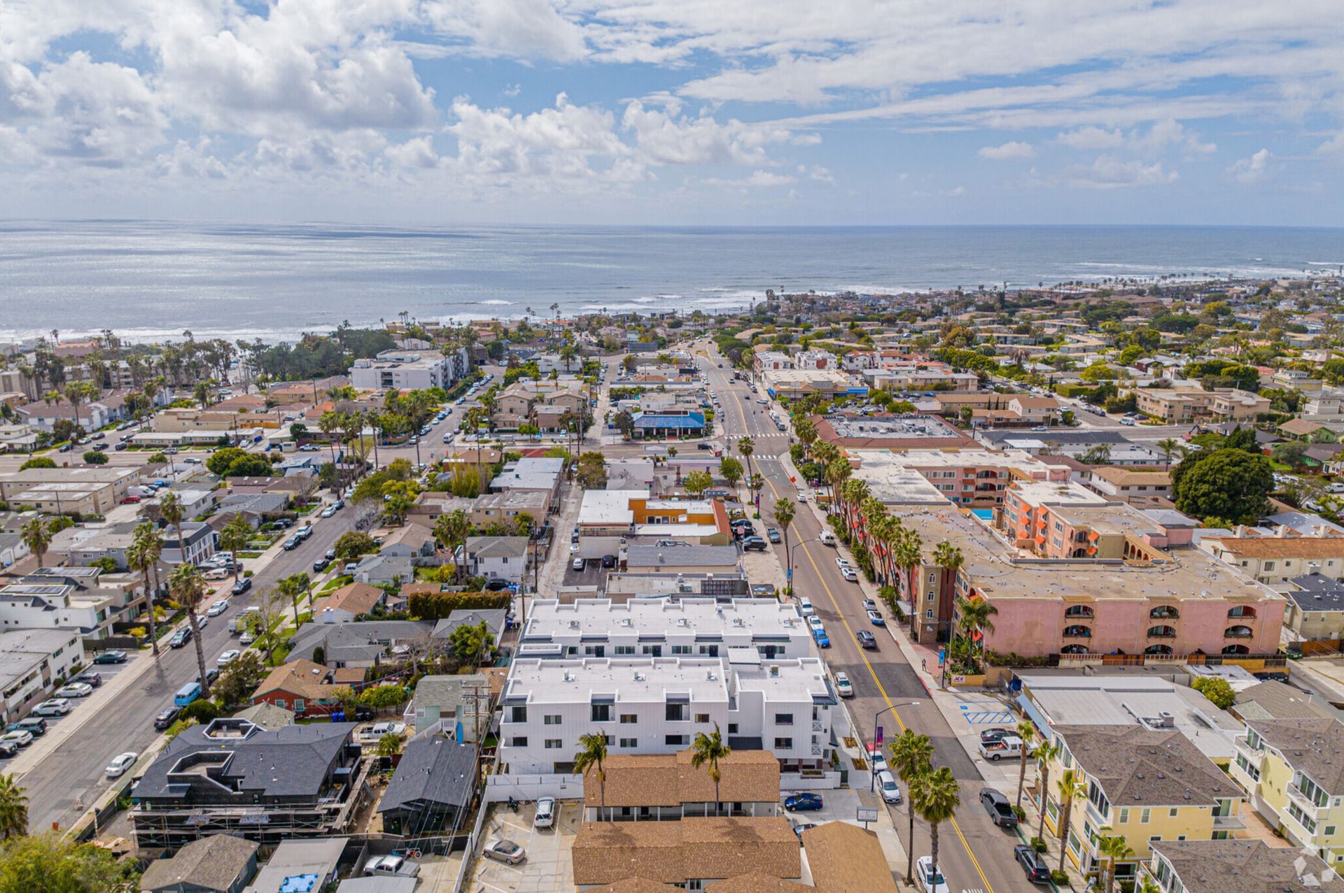 Turquoise Place - Building arial view