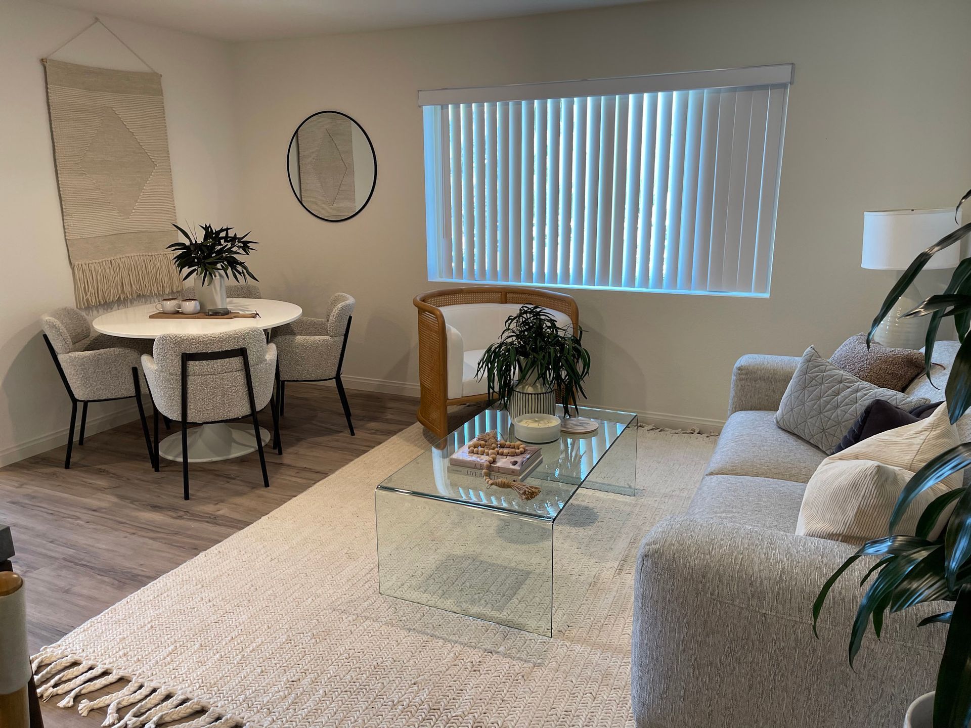 The Lamont -living Room funished with sofa and table